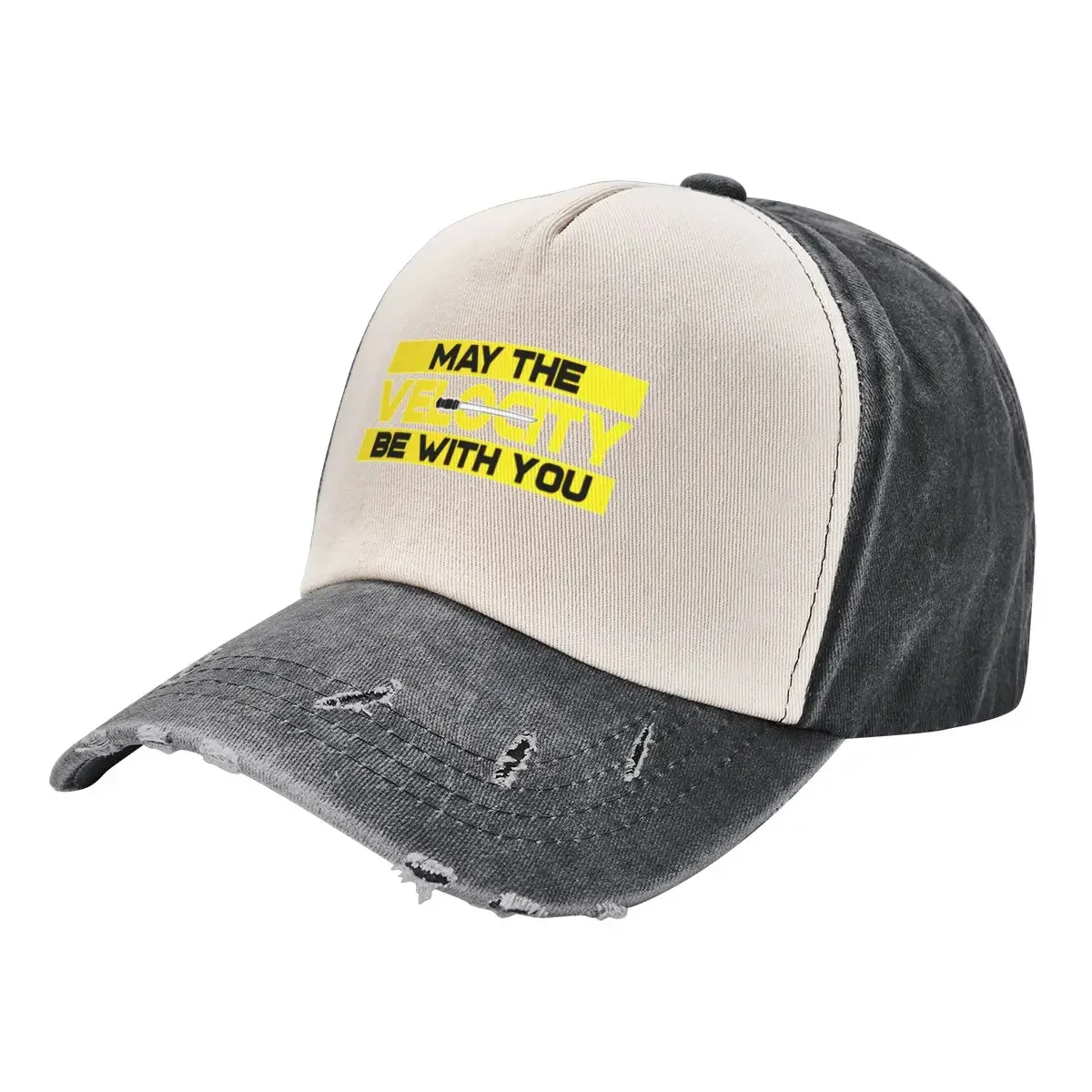 

May the velocity be with you Baseball Cap Kids Hat Sunhat Christmas Hat sun hat Mens Caps Women's