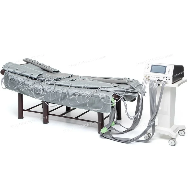 B-8350E Cervical Spine Lumbar Air Pressure Massager Multifunctional Electric Heating Therapy Instrument with Blanket