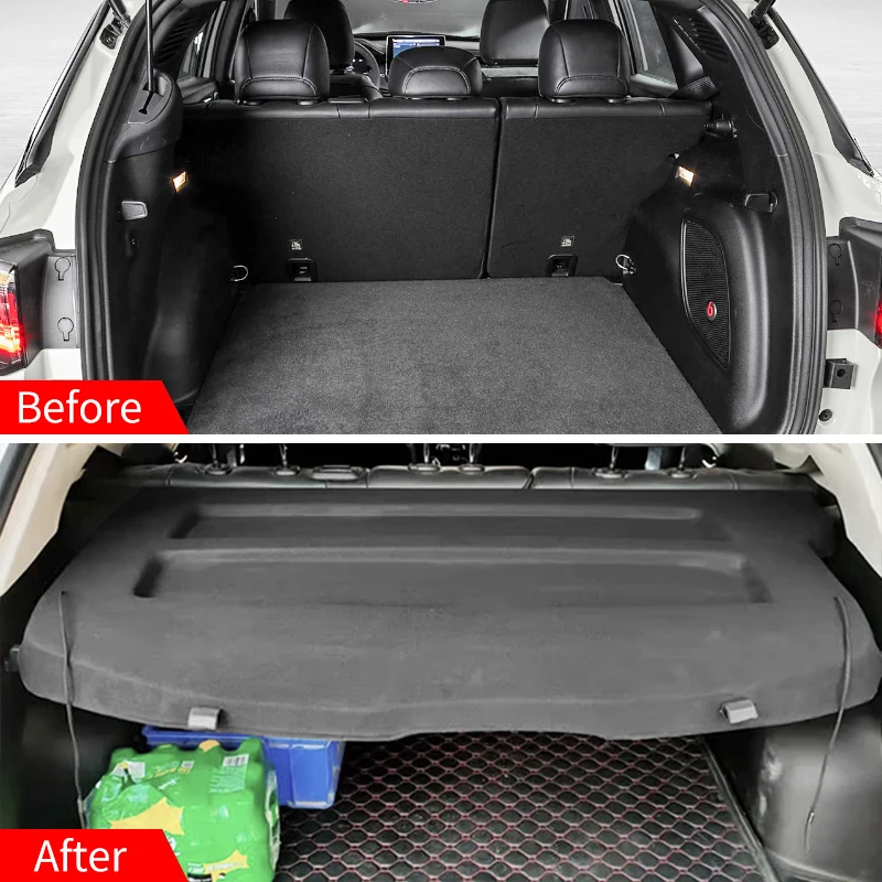 Per Jeep Compass MK2 2017-2025 MANUALE PORTELLONE Non-retrattile Tronco Cargo Copertura Parcel Rack Anti-Peeping Accessori Auto
