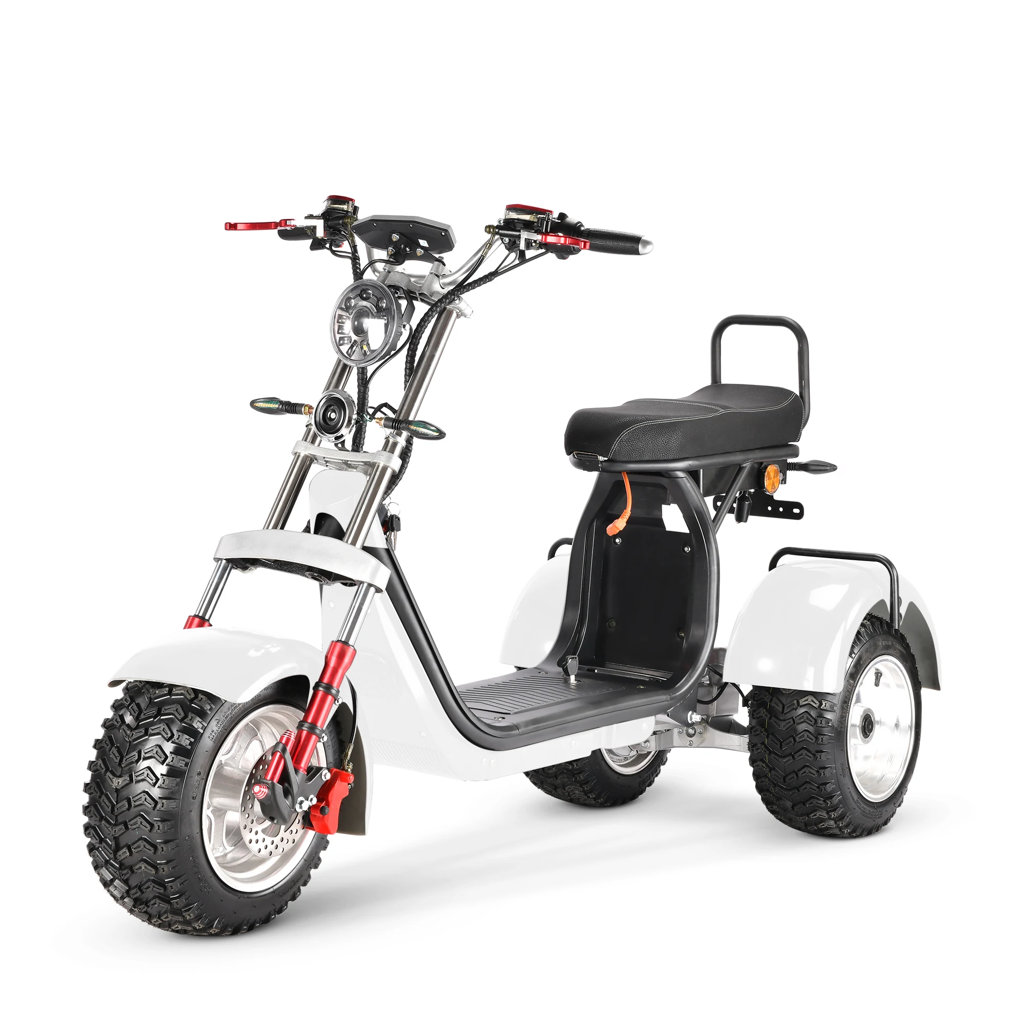 

off road model CP-7 flexible 4000W dual strong power motor 3 wheel electric scooter electric tricycle citycoco trike