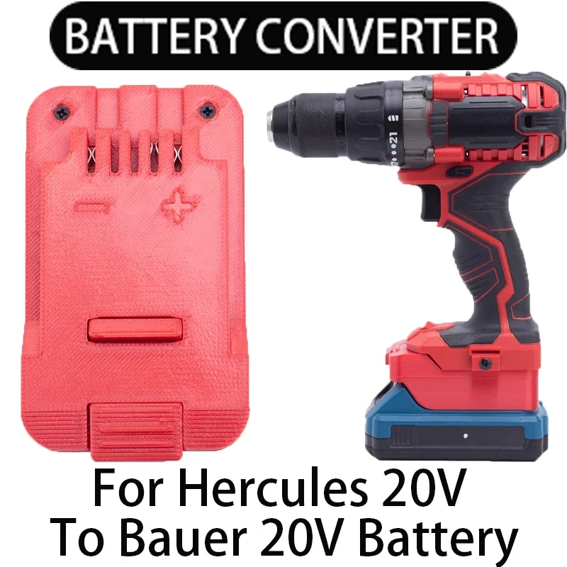 

Battery Adapter/Converter for Bauer 20V Li-Ion tools to Hercules 20V Li-Ion Battery Adapter Power Tool Accessories