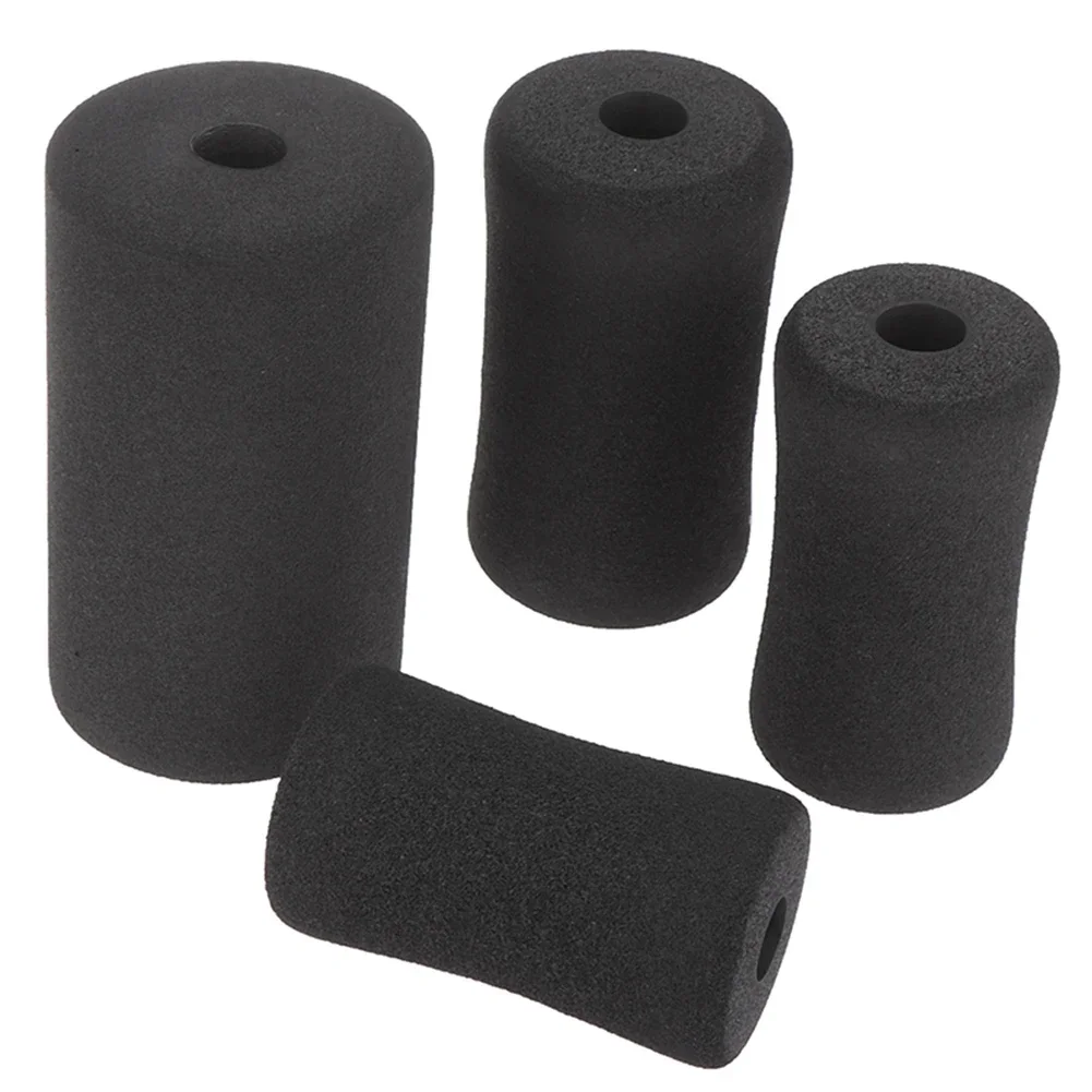 2PCS New Foot Foam Pads Black Foam Rollers Replacement For Leg Extension For Weight Bench Home Bench And Gym Workout Machines