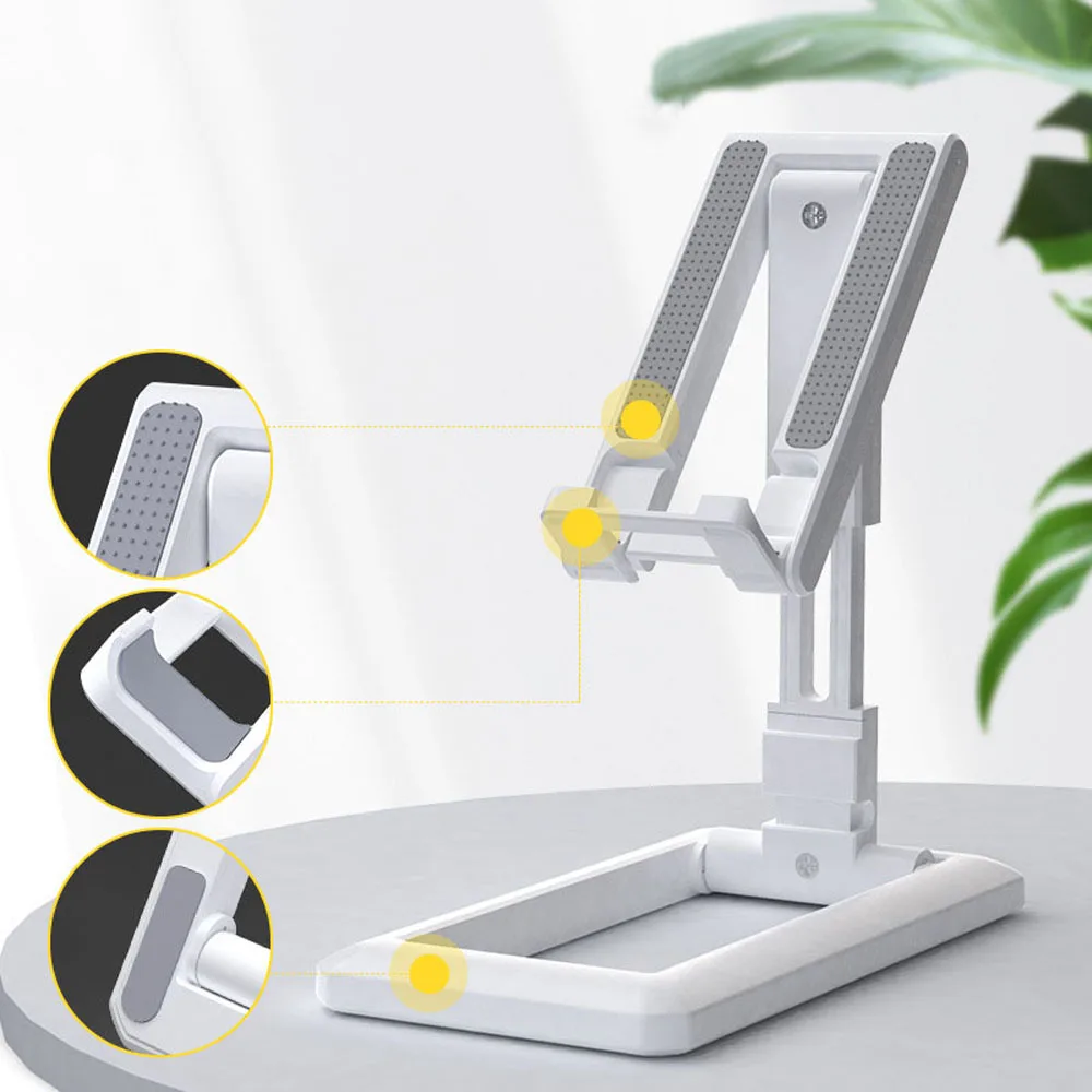 유니버설 데스크탑 휴대용 태블릿 PC 스탠드 지원 액세서리 휴대폰 홀더 태블릿 스탠드