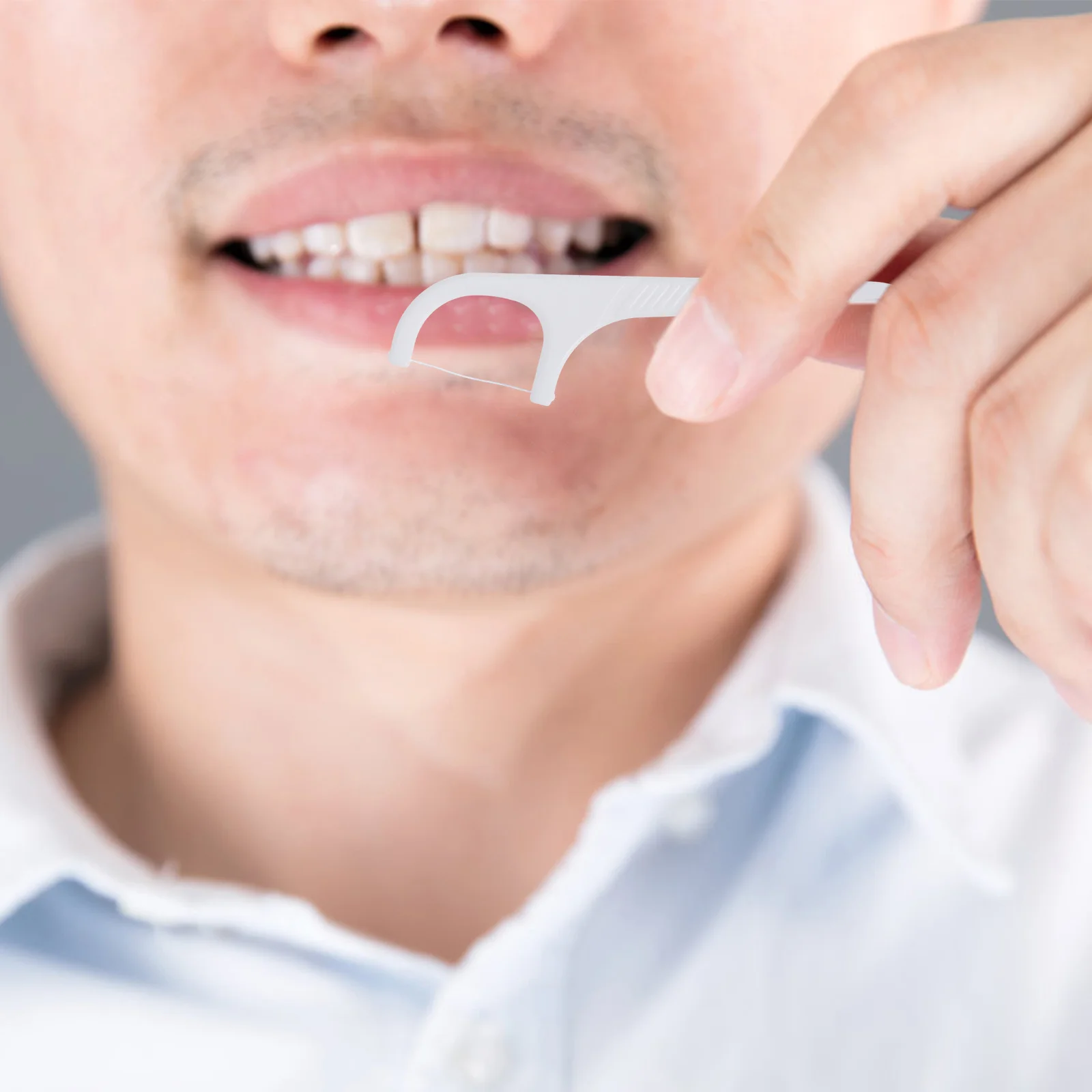 

2 Boxes Plastic Floss Picks Compact Teeth Cleaning Flosses Pop-Up Holder Portable Dental Crown Cleaner Disposable Teeth Floss