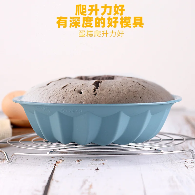 Mushroom shaped silicone cake steamed rice baking mold