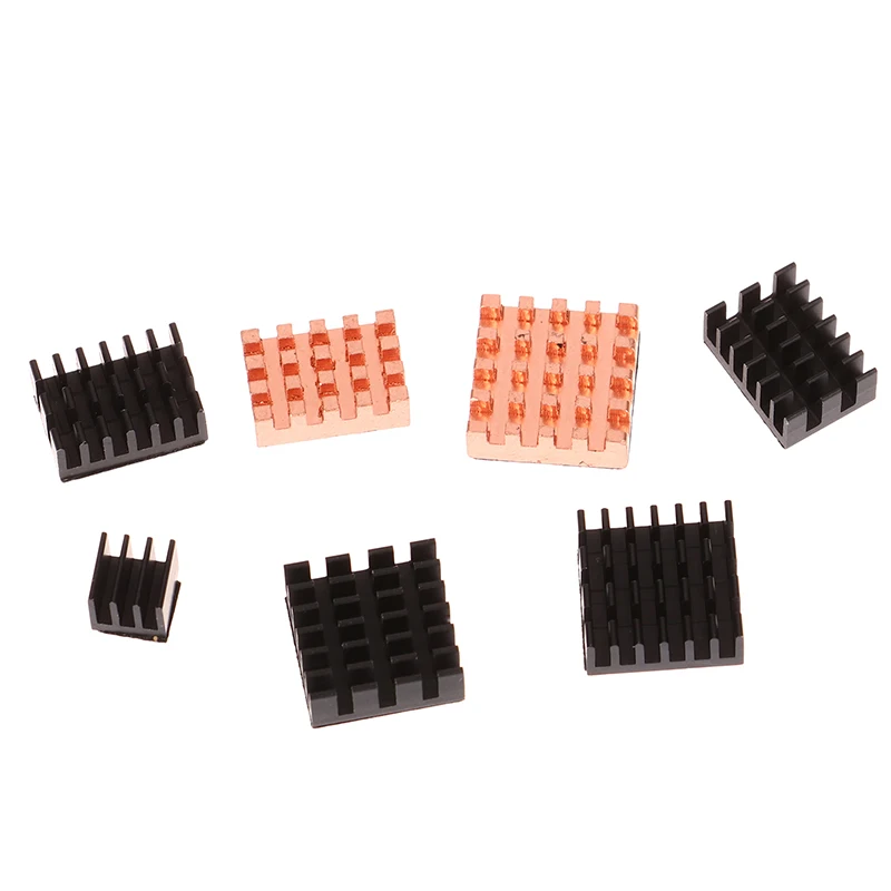 1Set  Aluminum Heat Sinks Cooler Radiators Heatsink Module Cooling Kit For Orange Pi Zero 3/3B Dev Board Accessories