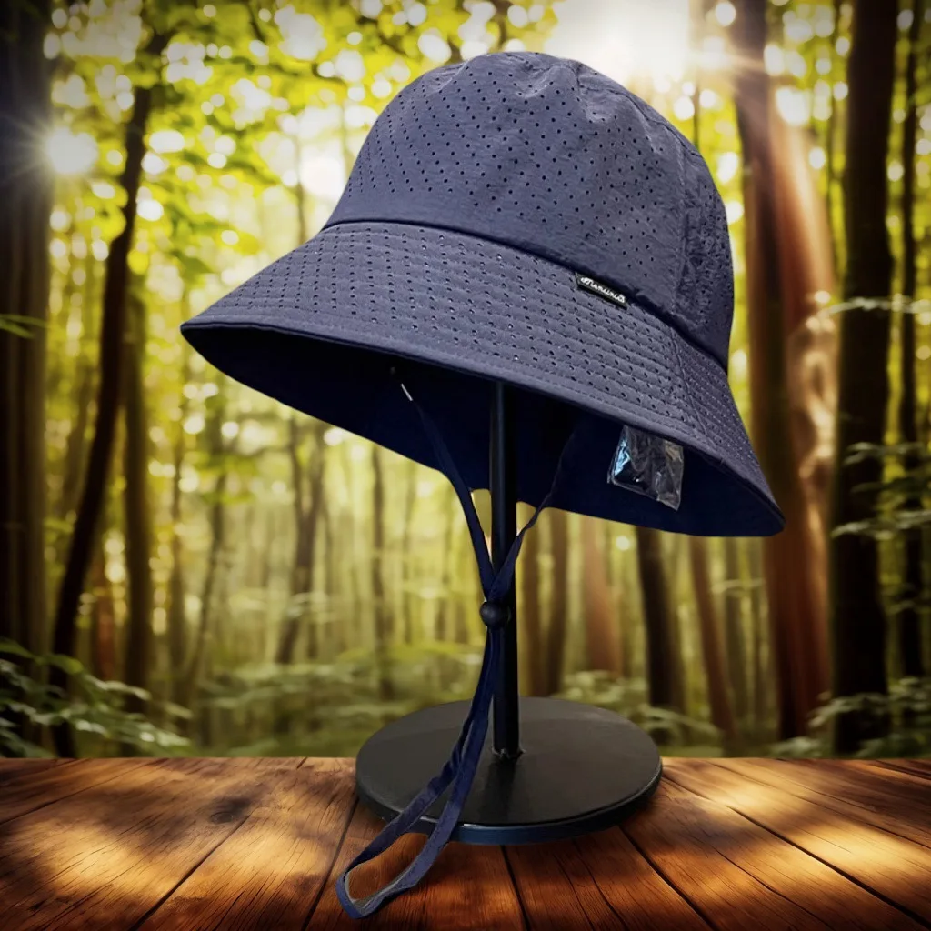 

Fisherman's Hat, Summer Mesh Breathable, UV-resistant, Sun Hat, Outdoor Cycling Wind-resistant, Dry, Light and Thin Basin Hat