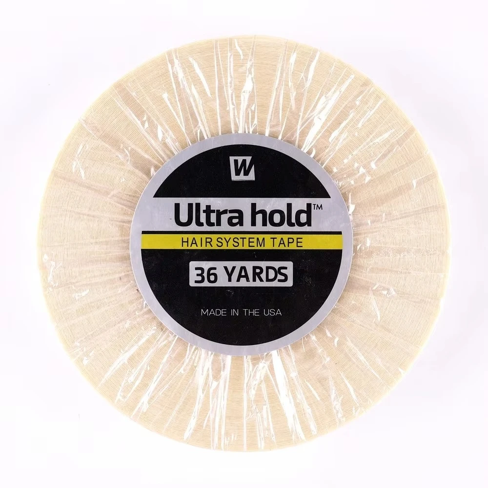 

Hair aid tape Super fixed hair system tape 0.8cm * 36 yards clear waterproof double-sided tape