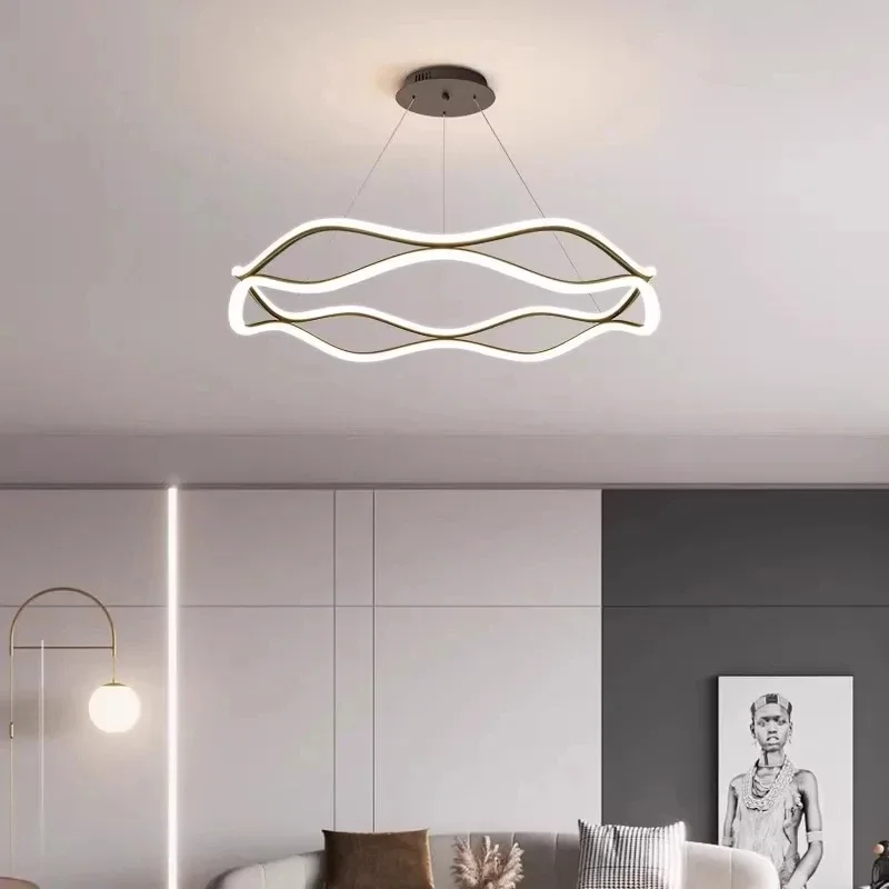 Nordic Modern Living Room Ceiling Chandelier Creative LED Bedroom Dining Room Restaurant Bar Decorate