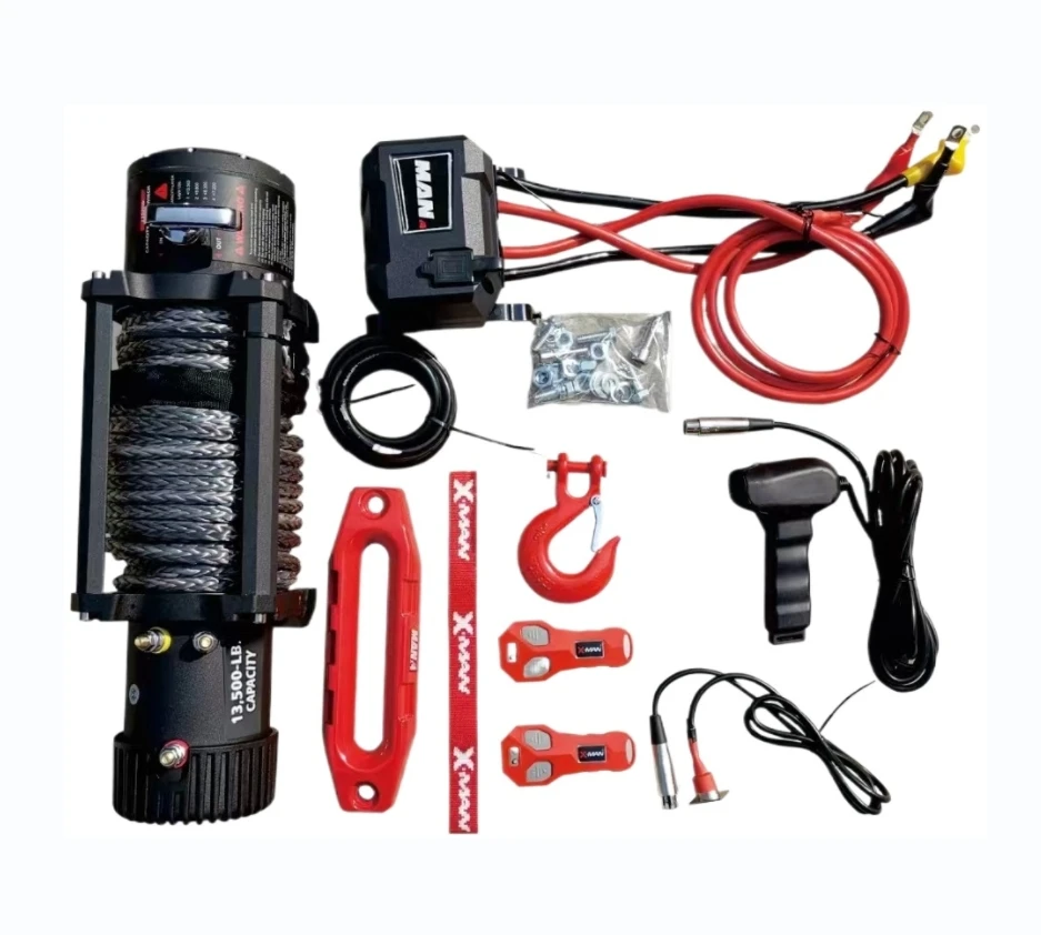 

Manx4 Off-Road Vehicle Electric Winch 13500lbs 12v Hidden Winch Machine Winch Bumper