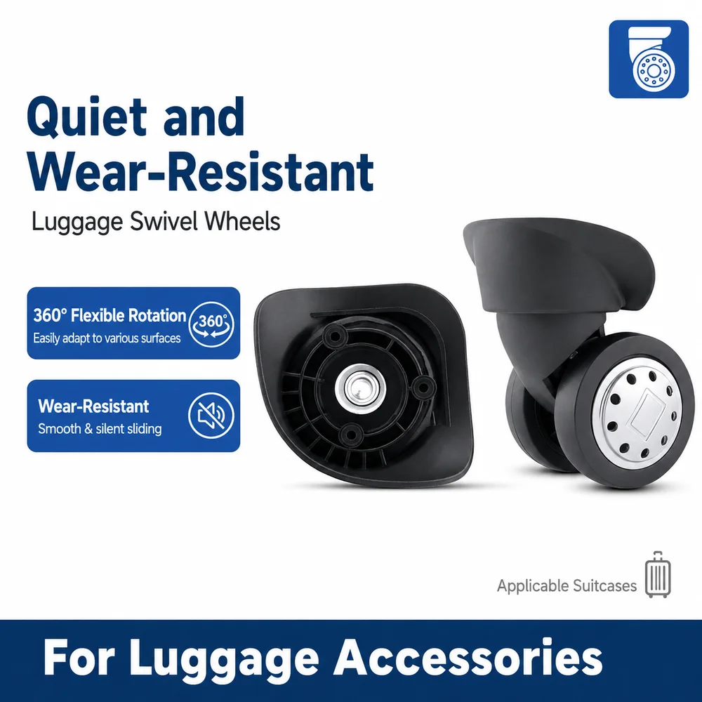 Replacement Wheel Bracket For Samsonite 80T Luggage Heat-Resistant Anti-Pressure Caster Repair Accessories Replacement Parts Rep
