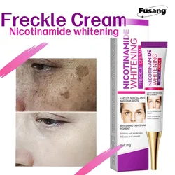 Donne Melasma Removal Cream Fade dulness Brighten Face Lightening Skin Cream Nicotinamide emulsione idratante schiarente