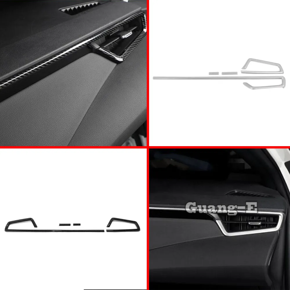 

For Toyota Corolla Altis 2019 2020 2021 2022 Car Trim Dashboard Panel Glove Box Armrest Box Storage Instruction Frame Stick