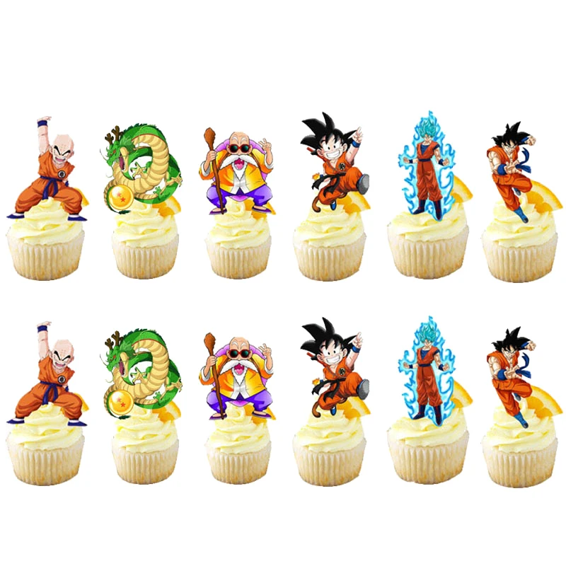 Super Mokey Thema Geburtstag Party Dekoration DIY Kuchen Topper Party Liefert Kinder Gefälligkeiten Cartoon Charakter Tasse Kuchen Einsatz Kind Spielzeug