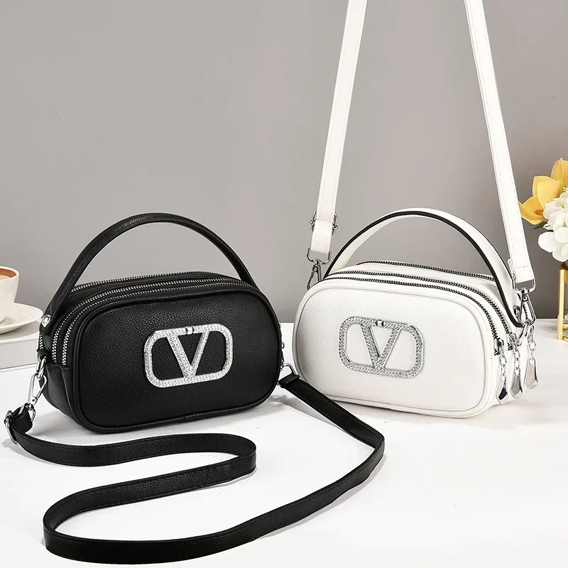 

New exquisite women's handbag luxury designer crossbody bag leather shoulder bag elegant women's classic fashion wallet