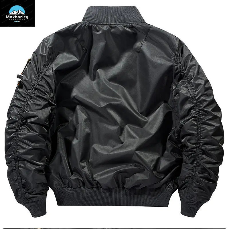 Ma-1 MA-1 Bomber funzionale da uomo Autunno 2024 Cappotto da baseball oversize retrò Cappotto di abbigliamento di marca Giacca corta da uomo