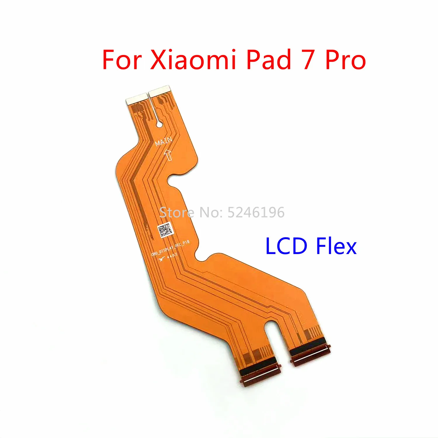 1 قطعة شاشة الكريستال السائل فليكس كابل موصل ربط اللوحة الرئيسية ل Xiaomi Pad 7 Pro Xiaomi Mi Pad 7Pro استبدال الجزء.