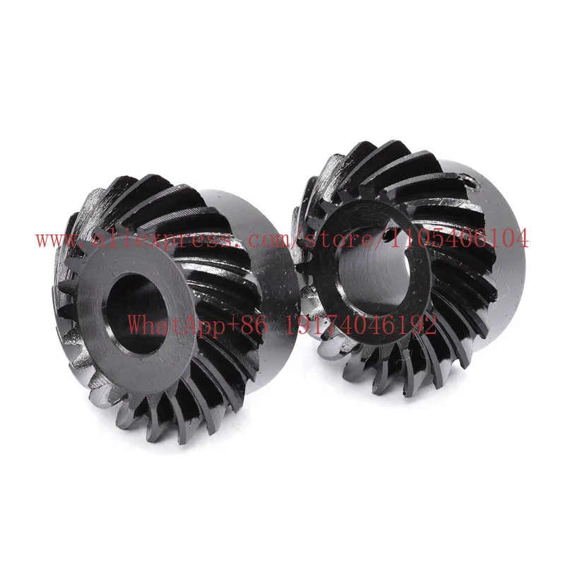 1 to 1 spiral bevel gear S45C arc tooth equal diameter bevel gear 1 mode 1.5 mode 2 mode 90 degree spiral bevel gear