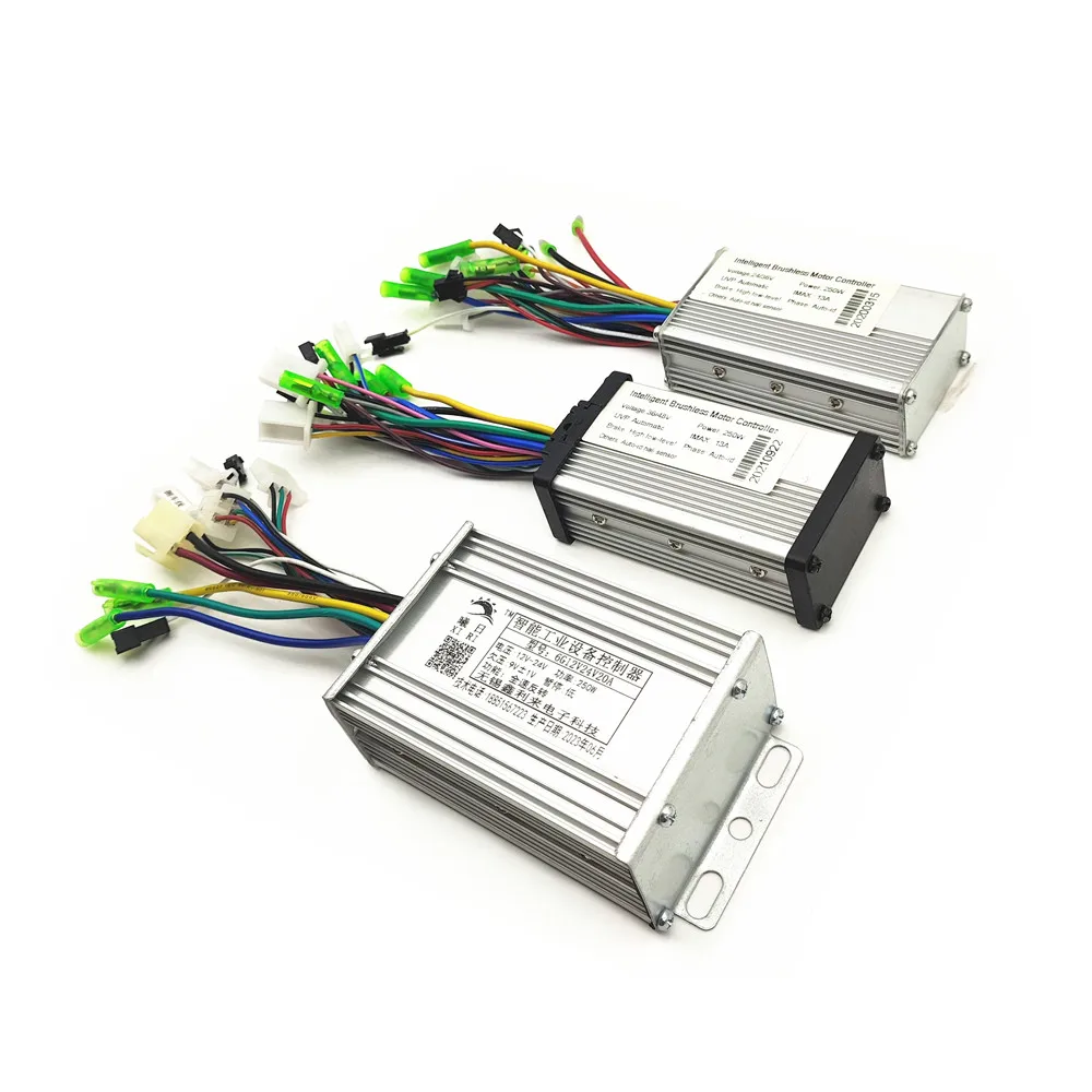 250W  DC 12V 24V 36V 48V Brushless Motor Speed Montroller, Motor Driver