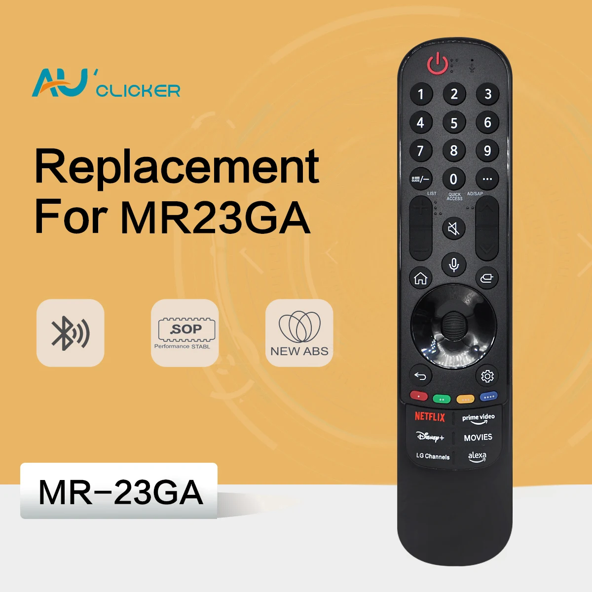 New MR23GA Magic Remote Replacement Remote Control with Voice and Pointer Compatible 2023 UHD OLED QNED 4K 8K Smart TVs