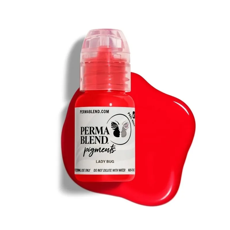 Perma Blend Pigmenten Inkt Tattoo Benodigdheden Roze Rood Oranje Lip Beauty Art Professionele Kleur 15ml Royal Vegan Mengen 1/2Oz PMU