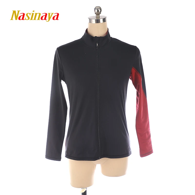 

Custom Breathable Jacket Tracksuit Top Figure Skating Jacket Zipper Girl Women'S Training Competition