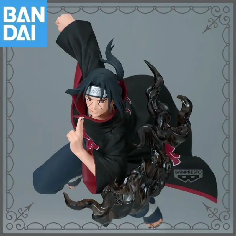 

In Stock Bandai Namco Banpresto Naruto Shippuden Uchiha Itachi Gigo Pvc Anime Figure Model Collector Desktop Ornament Toy Gift
