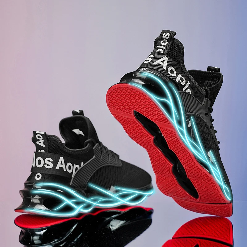 

Men's Breathable Casual Sneakers Luxury Trainer Fashion Loafers Running Shoes - Comfortable Race Shoes for Male