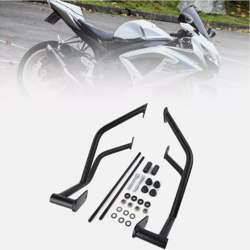 

GSXR600 GSXR750 EU QUALITY Engine Guard Protector Carsh Bar Bumper For Suzuki GSX-R 600 GSX-R 750 2006 2007 2008 2009 2010