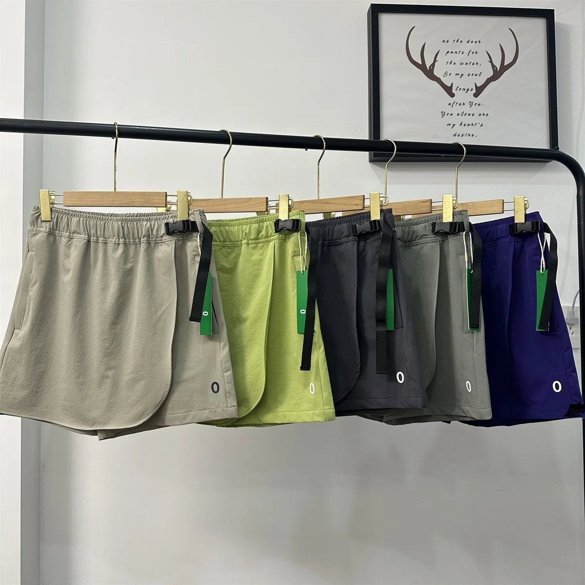 

Шорты с высокой талией для повседневной носки, дышащие, для активного отдыха, быстросохнущие, удобные летние шорты для молодежи на каждый день