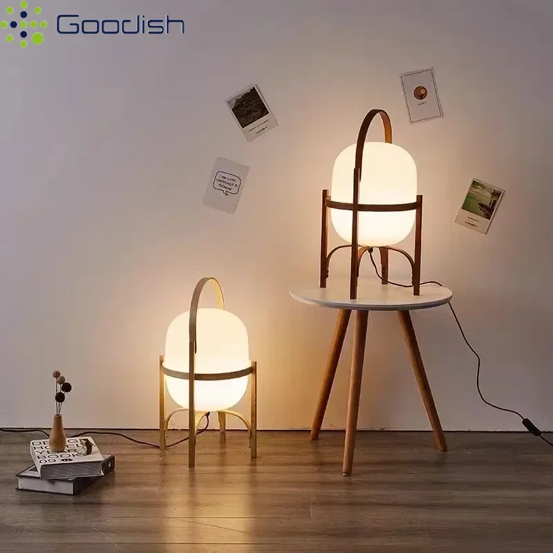 

Modern Simplicity Style Bamboo Wooden LED Floor Lamps Art Creative Minimalist Lights for Living Room Home Decoration Chandelier
