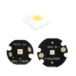 KY CSLNM1.FY Yellow Amber Orange SMD 3030 LED with KDLITKER DTP Copper MCPCB Hunting Flashlight DIY