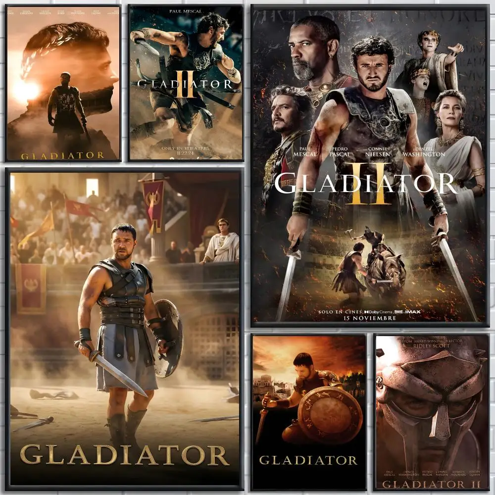 Film-Gladiator Poster High-quality wall art posters, suitable for home offices, bedrooms, and living rooms.