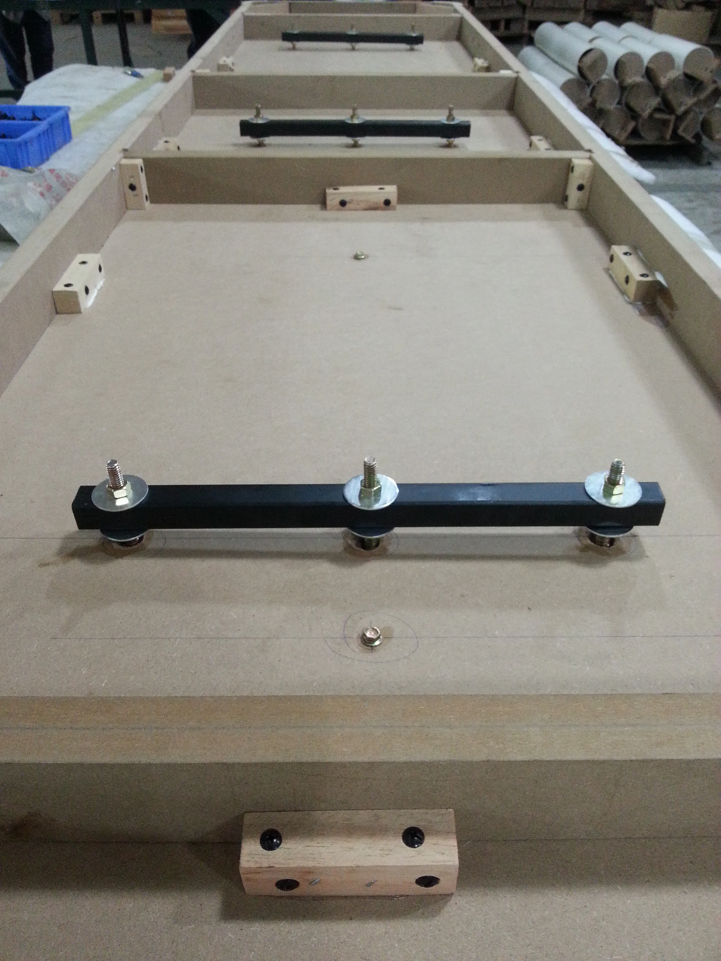 Factory Wholesale Price 12 ft Maple Playing Field Shuffleboard Table