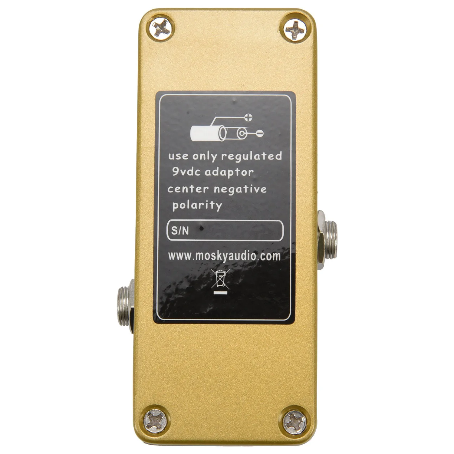 

A61P MOSKY Plexi-m Electric Guitar Distortion Effect Pedal Guitar Parts Full Metal Shell True Bypass