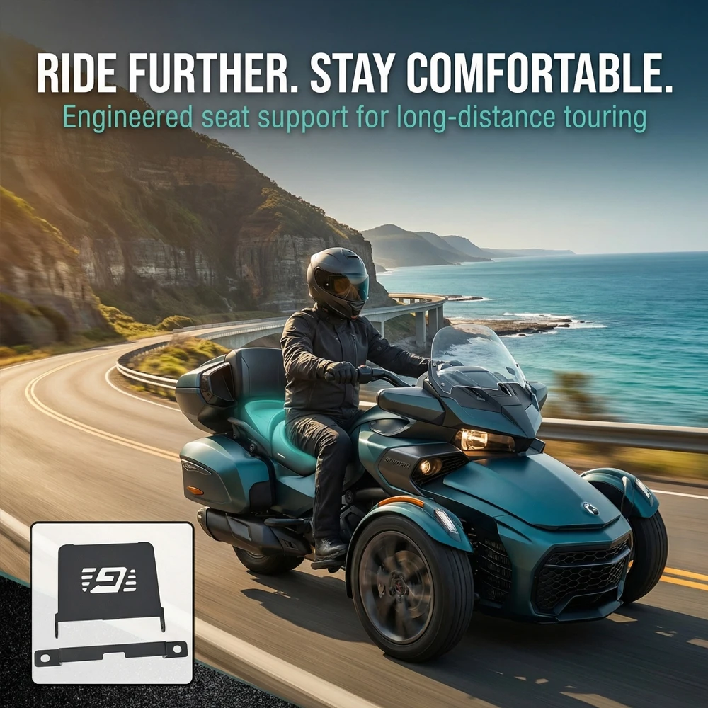 

For Can-Am Spyder RT 2020+ Motorcycle Accessories Seat Cushion Support Bracket Performance Flip Seat Support Bracket