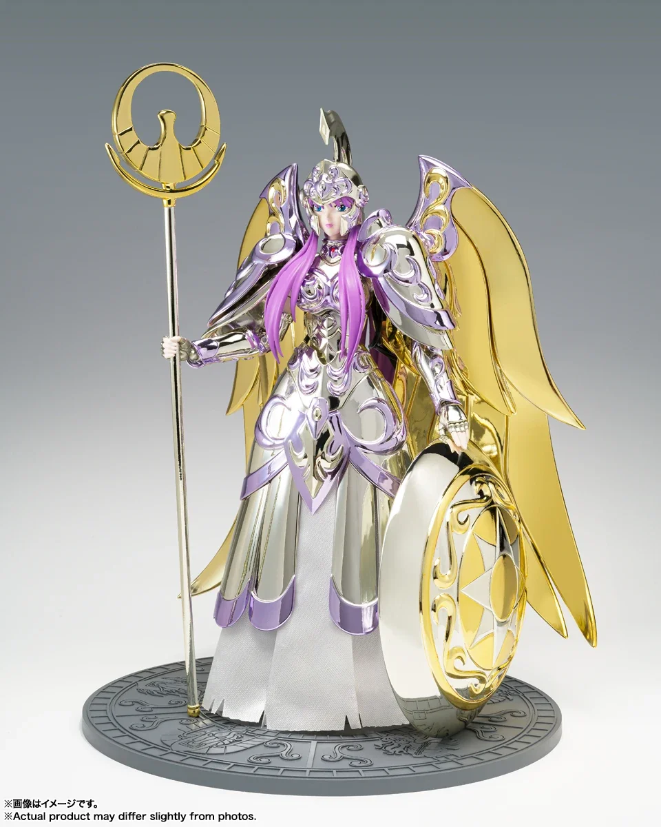 Bandai Myth Cloth EX Saint Seiya Athena Divine Saga, nuevo modelo de figura de Anime Original, juguetes de colección de figuras de acción, en Stock