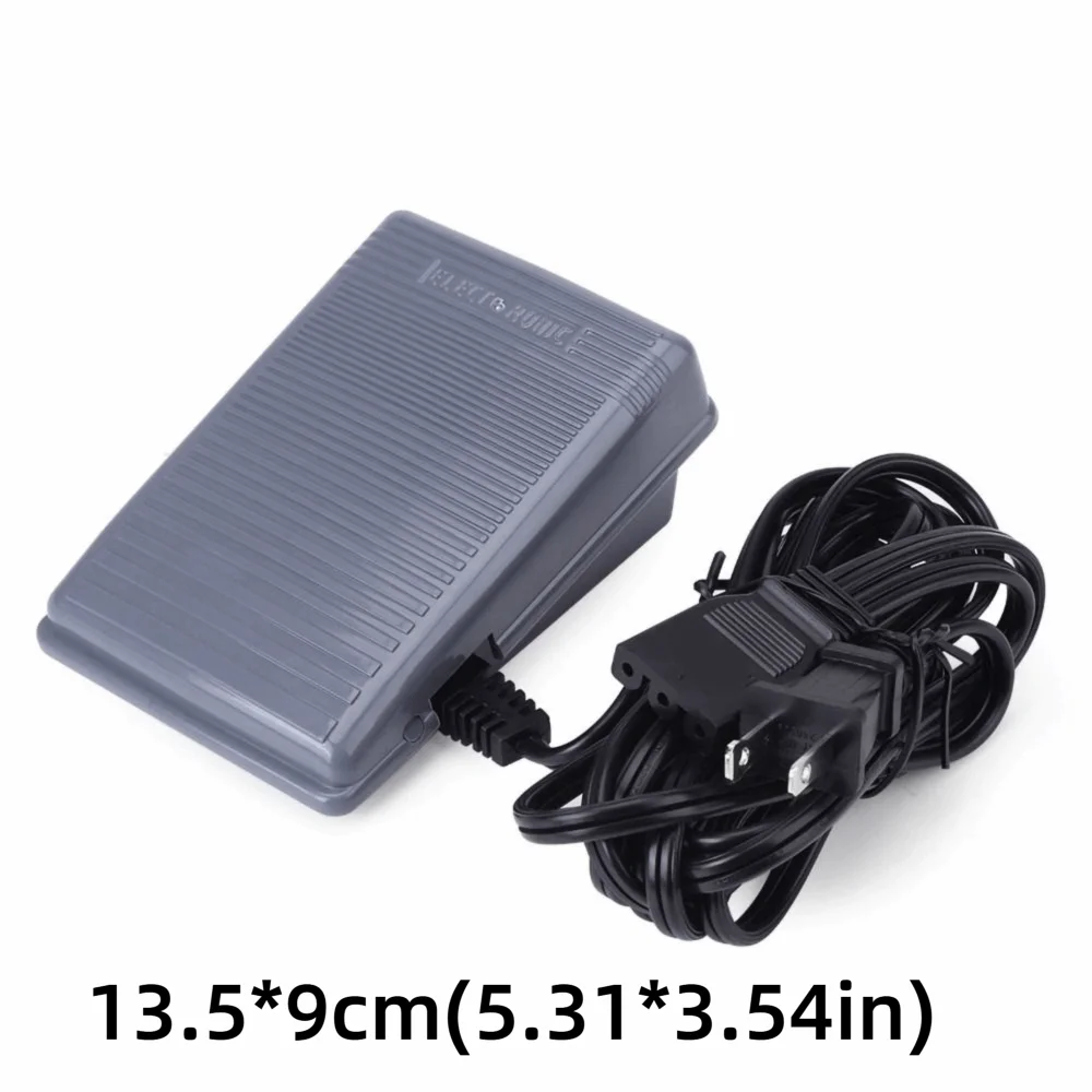 US Plug 110v Foot Controller Pedal Power Cord Compatible Machine Foot Pedal Universal Sewing Foot Controller for Singer