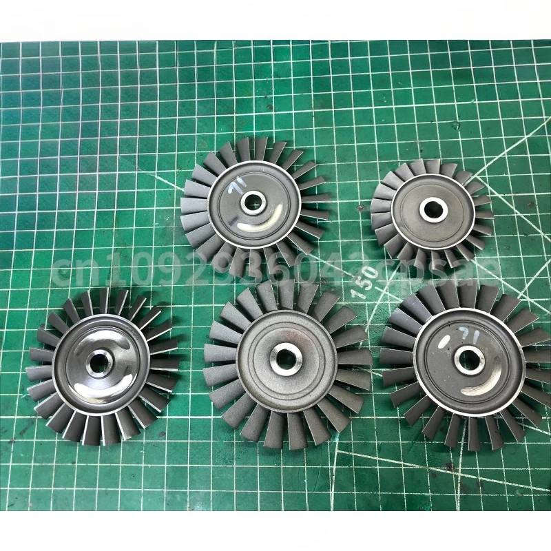 Turbojet engine turbine wheel, Inconel 713C, outer diameter 54mm/66mm/70mm for W54/KJ66/GR180, large quantity customization