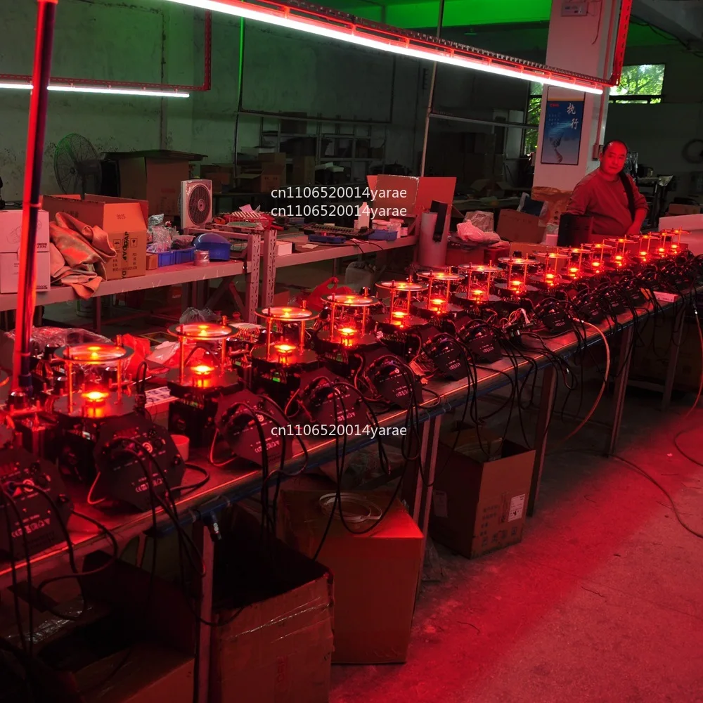 LED التركيز Pa ضوء 200 واط RGBW مختلط اللون Tianxin COB ضوء حبة يلقي غلاف من الألومنيوم ضوء المرحلة الصامتة