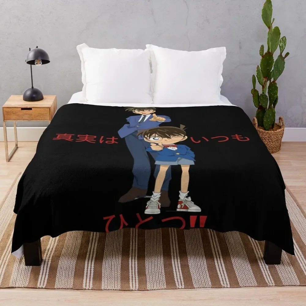 

DETECTIVE CONAN Throw Blanket Extra Large Throw warm for winter Blankets