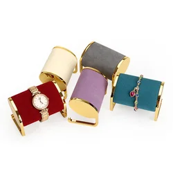 Metal Fiber Jewelry Display T-bar Watches Holder Bracelet Window Show Organizer Home Shop Jewlery Photo Props