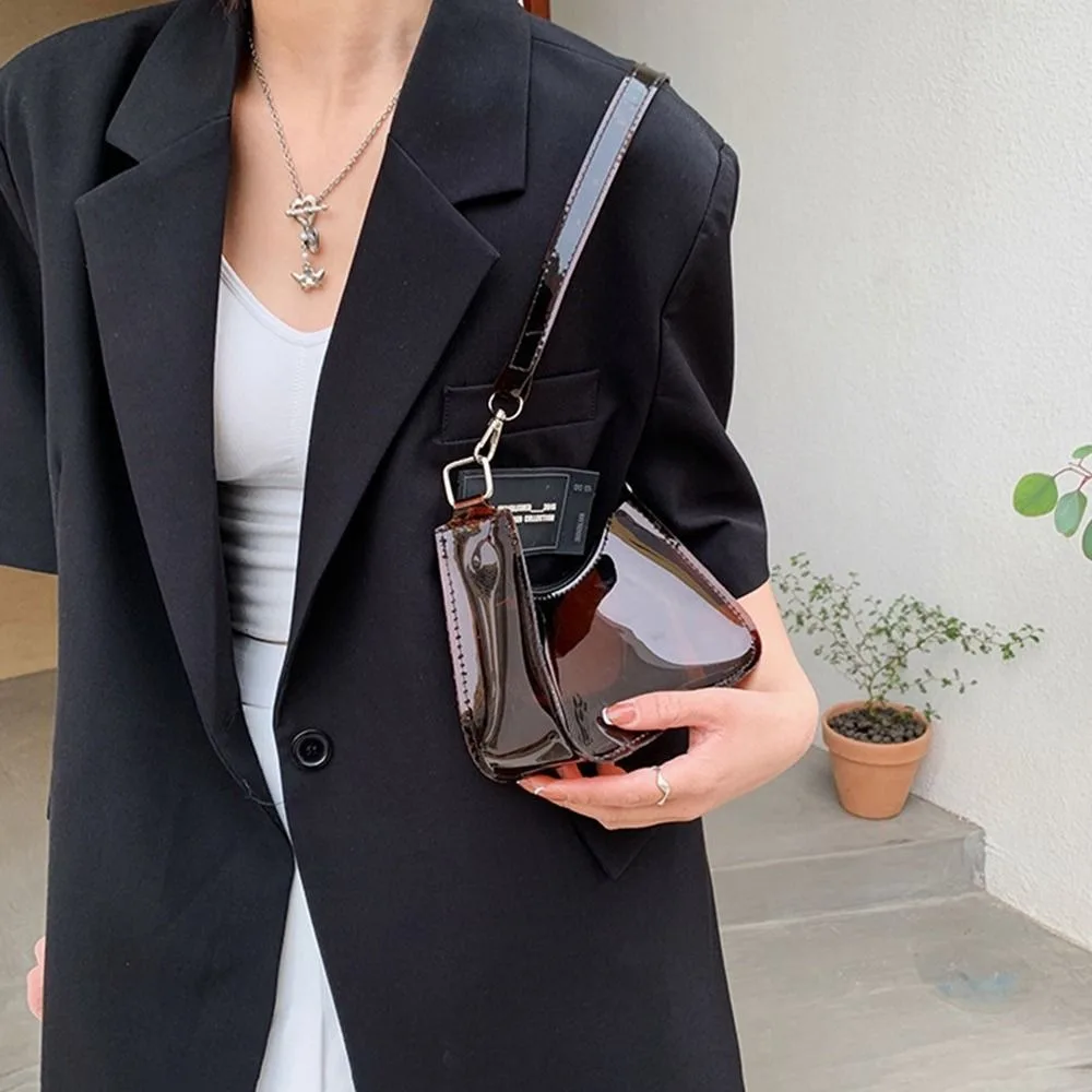 

Messenger Bag Beach Bag Candy Color Cosmetic Bag Women Crossbody Bag Jelly Bag Female Handbag Shoulder Bag PVC Transparent Bag