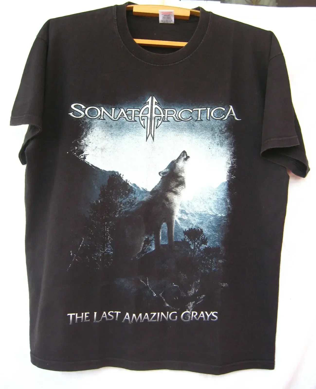 Camiseta de Sonata Arctica, álbum 2009, The Last Amazing Grays. Nightwish Stratovarius