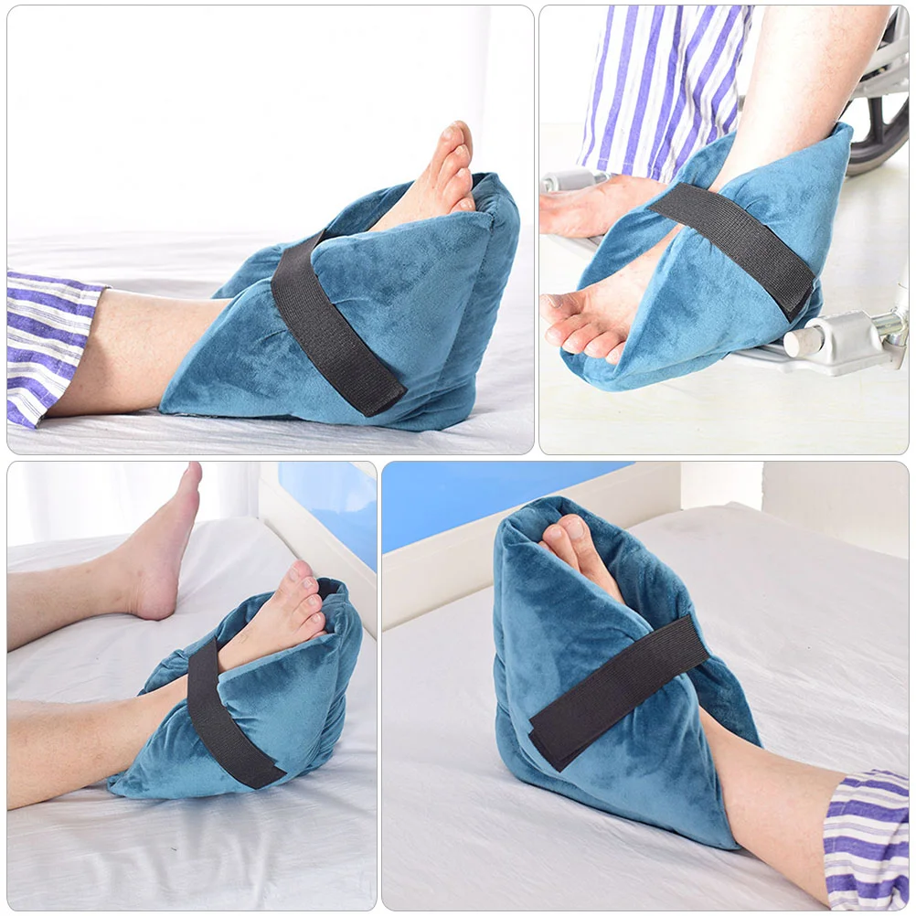 Ankle Protector Wear-resistant Feet Hospital Heel Protective Daily Use Reusable Blue Pillow-heel Cushion