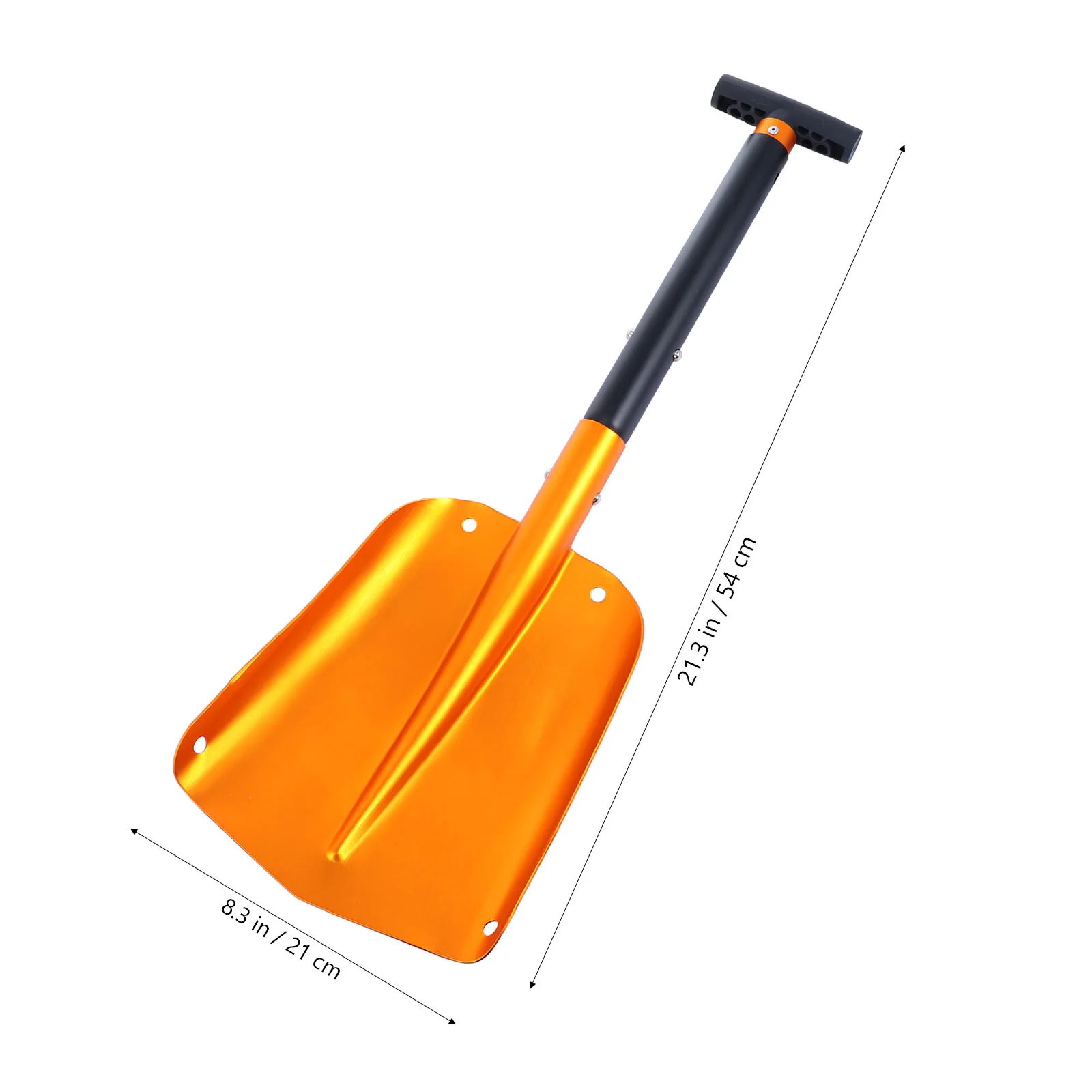 

1pc Folding Car For Ice Removal Snow Removal Shovel Outdoor Shovel Portable Snow Scraper Tool Outdoor Winter Travel Use