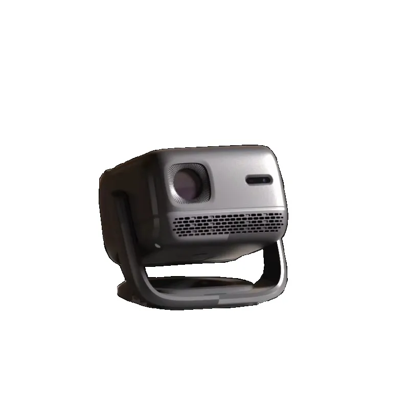 Mini  Auto-Focus 1080P  Portable Smart LCD Projector with Built-In Speakers for Home Theater