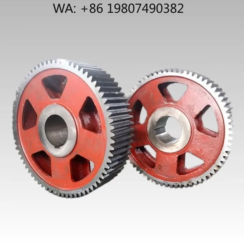 M1-M5 Module CNC Machined Mining Spur Gear, High Precision Stainless Steel Hardened Tooth Gear, Custom Industrial Gearbox Reduce