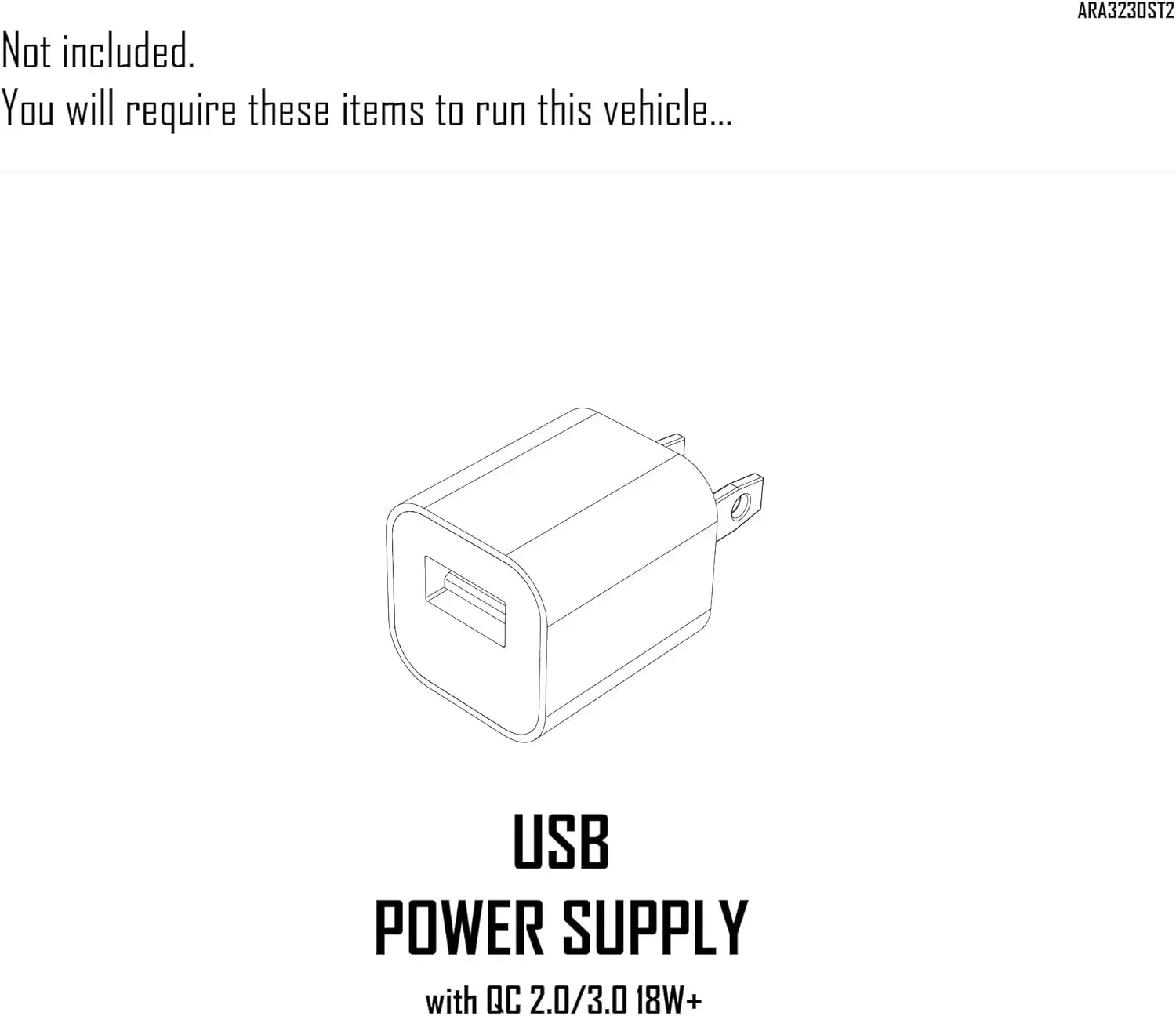 RC Truck Gorgon 2 Wheel Drive MT 1/10 RTR (Ready-to-Run Battery and Charger Included) Smart 3300 7C S120 USB Red ARA3230ST2 image 5