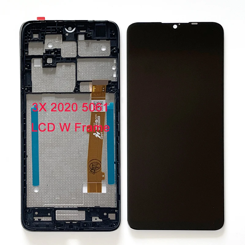 6.52 "Original Für Alcatel 3x 2019 5048Y 5048A LCD Display Bildschirm Touch Panel Digitizer Für Alcatel 3x 2020 3 X 5061U LCD Rahmen